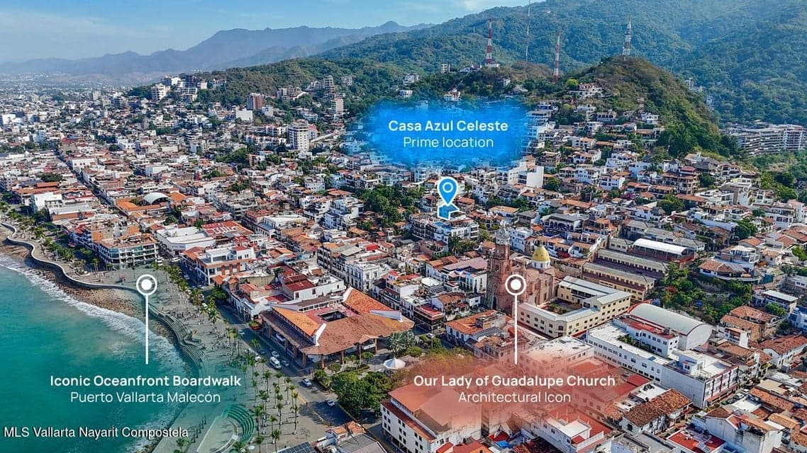 CASA AZUL CELESTE