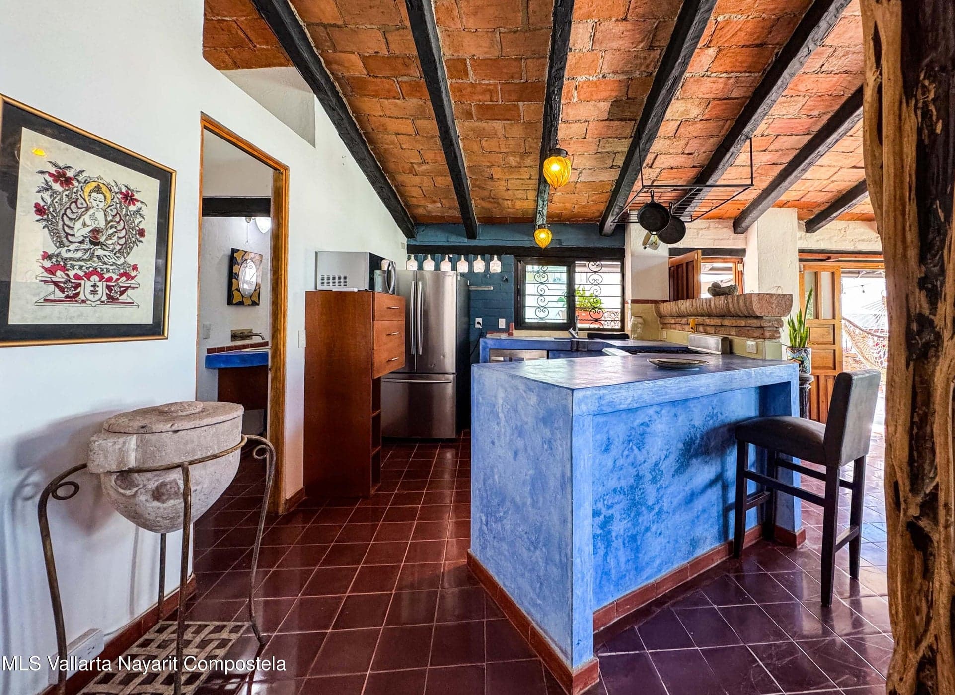 CASA AZUL CELESTE